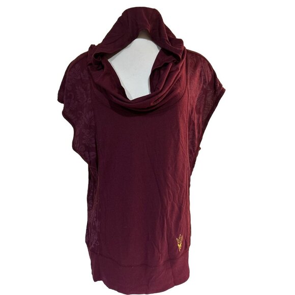 ASU Sun Devils Chiliwear Women’s Arizona Medium Hooded Shirt New - Picture 1 of 9